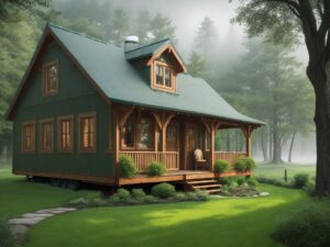 Traditional Cottage Style shed house