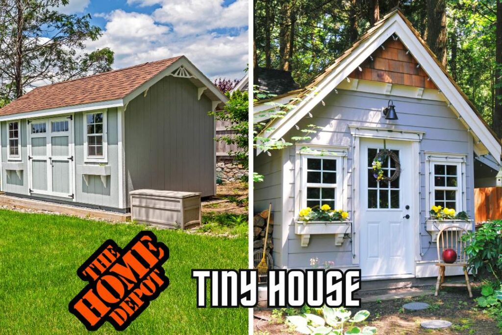 home depot tiny house